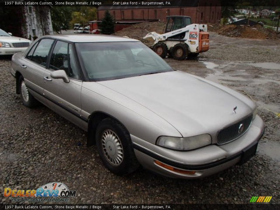 1997 Buick LeSabre Custom Stone Beige Metallic / Beige Photo #3