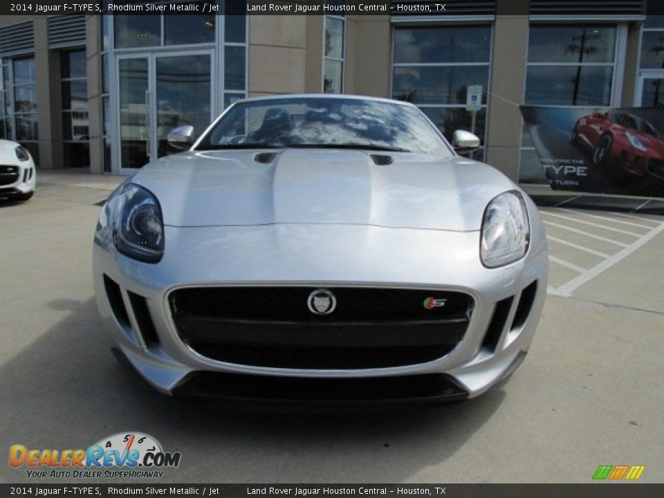 Rhodium Silver Metallic 2014 Jaguar F-TYPE S Photo #2