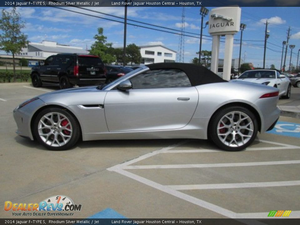 Rhodium Silver Metallic 2014 Jaguar F-TYPE S Photo #4