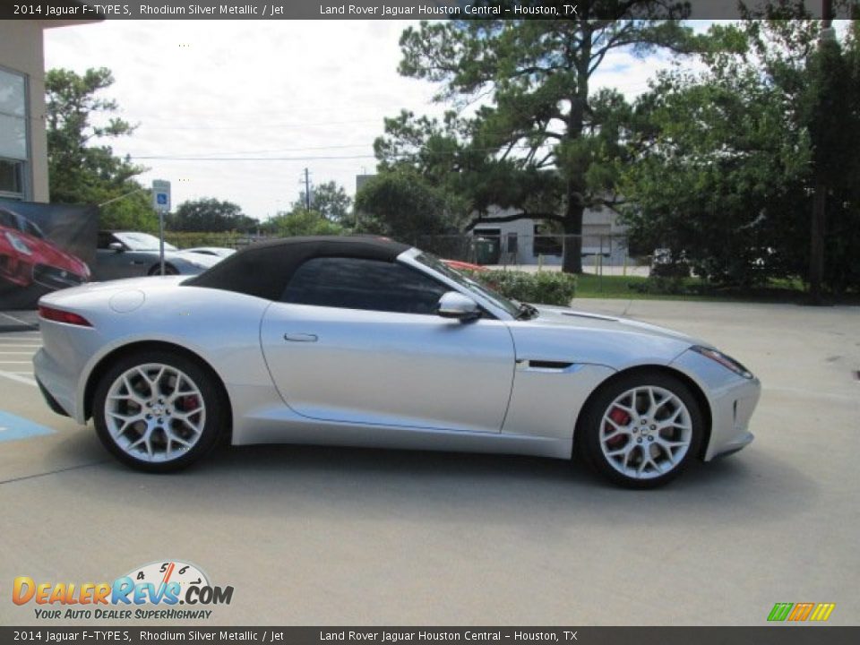 Rhodium Silver Metallic 2014 Jaguar F-TYPE S Photo #8