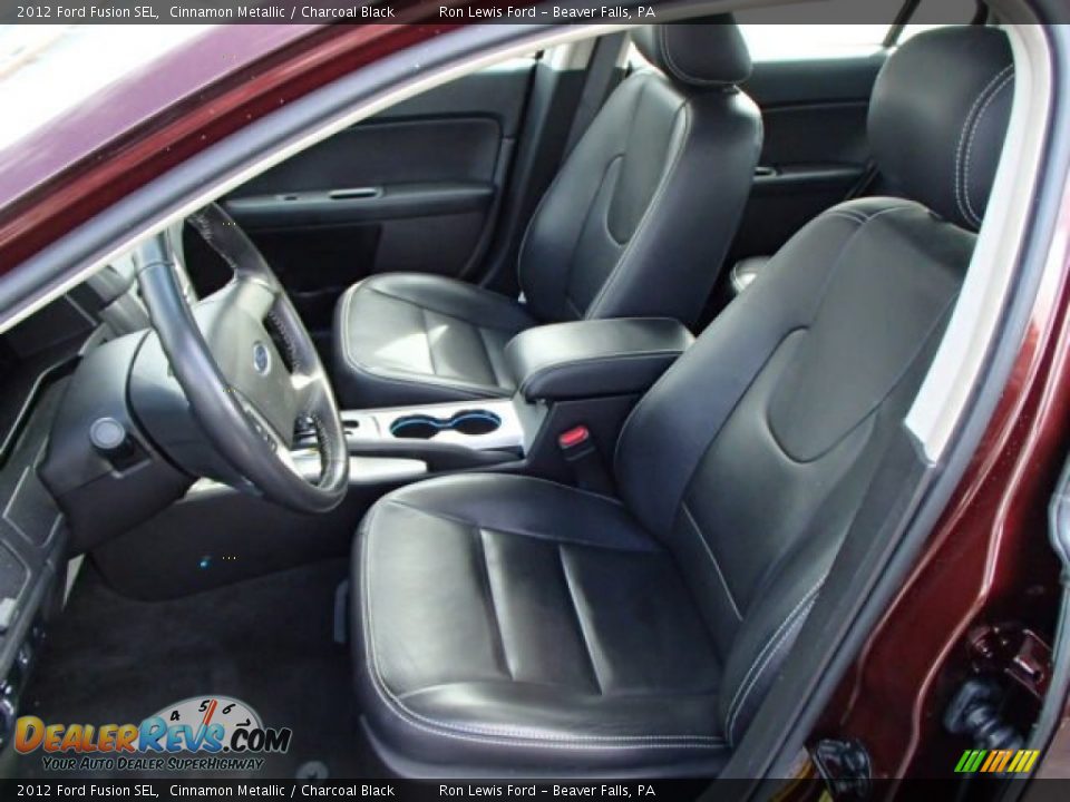 2012 Ford Fusion SEL Cinnamon Metallic / Charcoal Black Photo #10