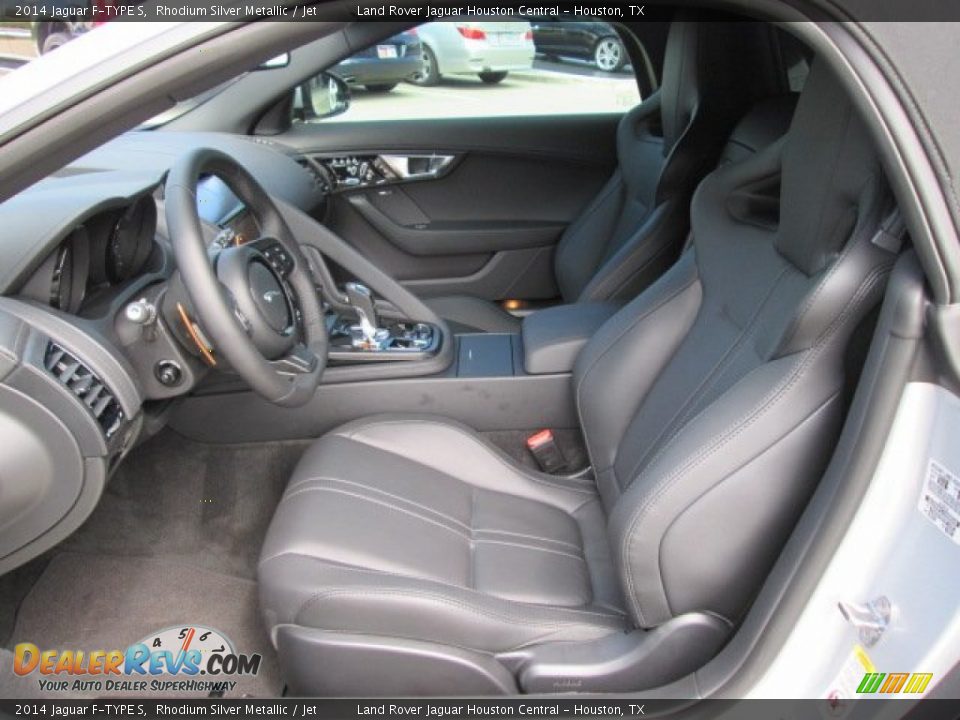 Front Seat of 2014 Jaguar F-TYPE S Photo #10