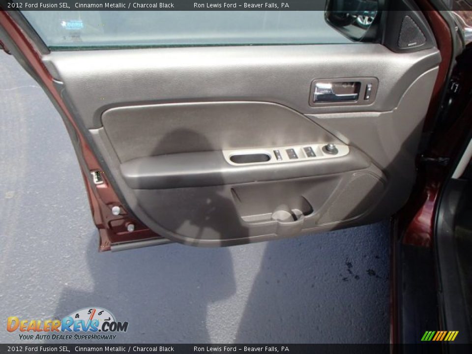 2012 Ford Fusion SEL Cinnamon Metallic / Charcoal Black Photo #11