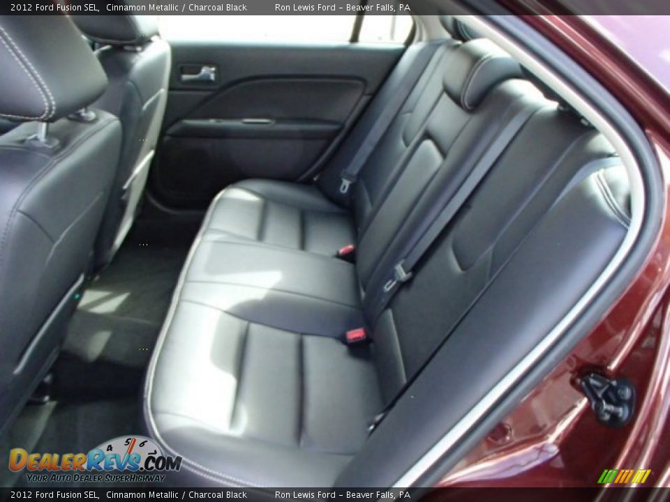 2012 Ford Fusion SEL Cinnamon Metallic / Charcoal Black Photo #12