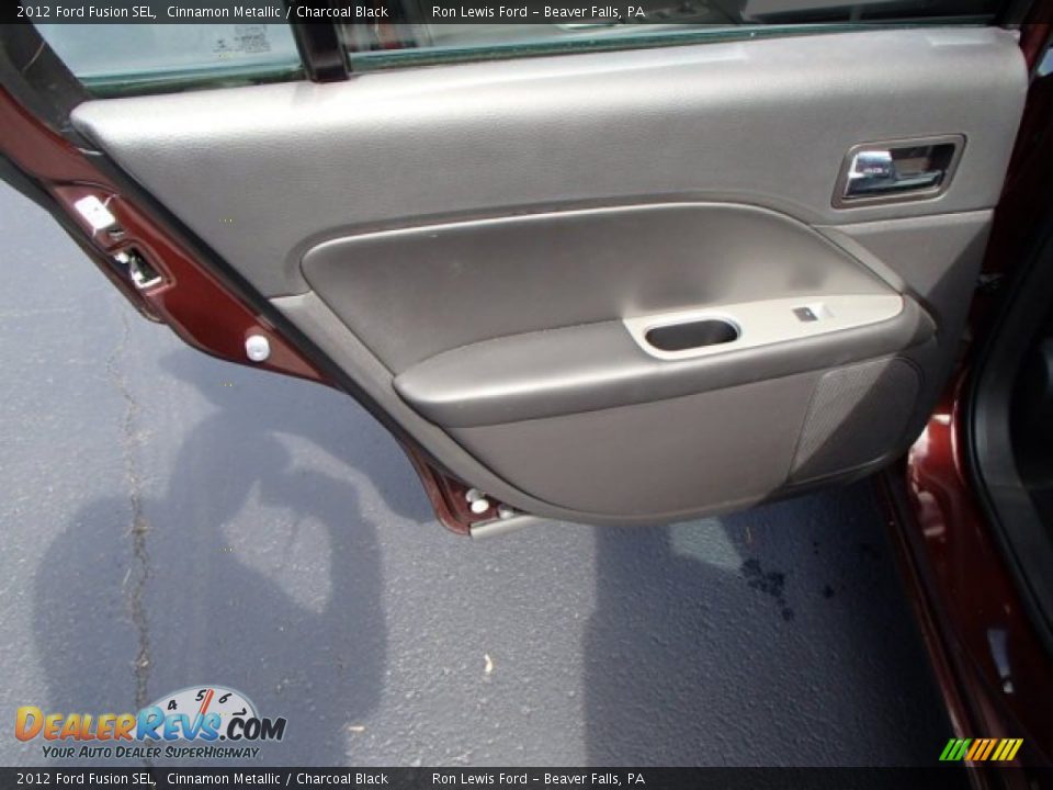 2012 Ford Fusion SEL Cinnamon Metallic / Charcoal Black Photo #13