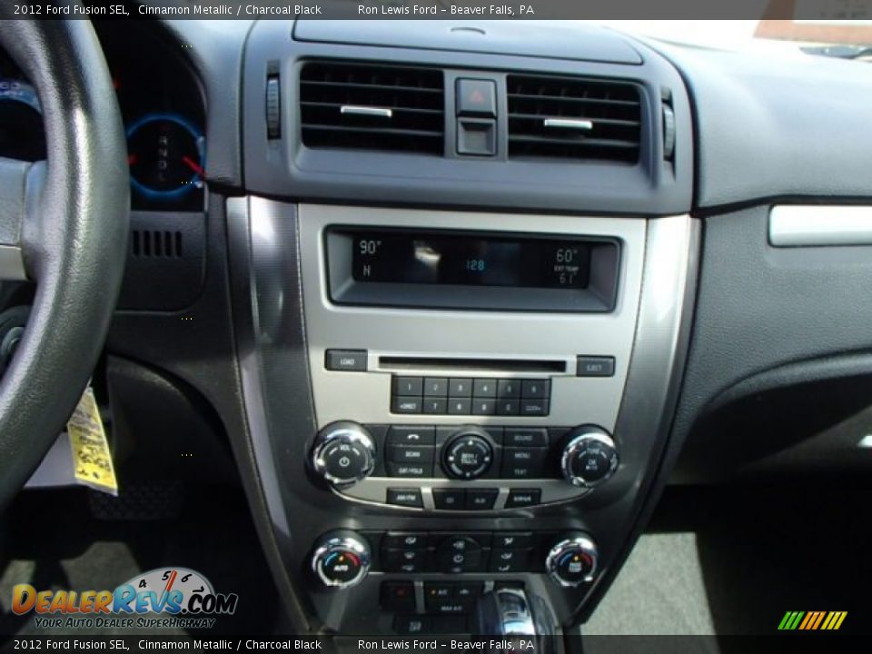 2012 Ford Fusion SEL Cinnamon Metallic / Charcoal Black Photo #16