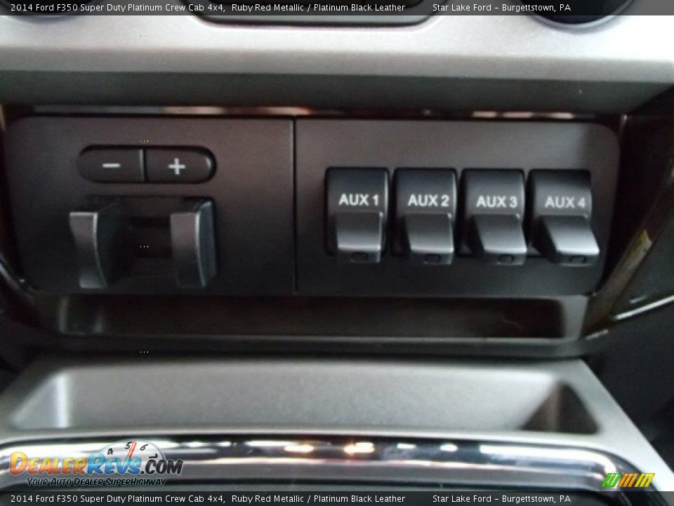 Controls of 2014 Ford F350 Super Duty Platinum Crew Cab 4x4 Photo #20