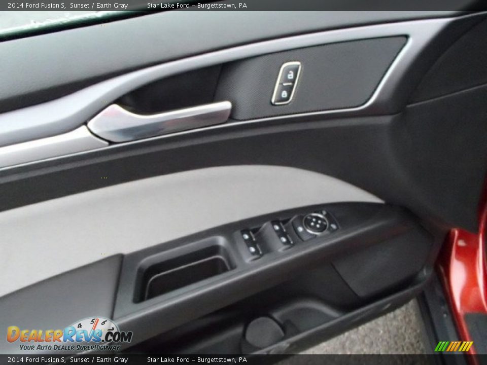 2014 Ford Fusion S Sunset / Earth Gray Photo #15