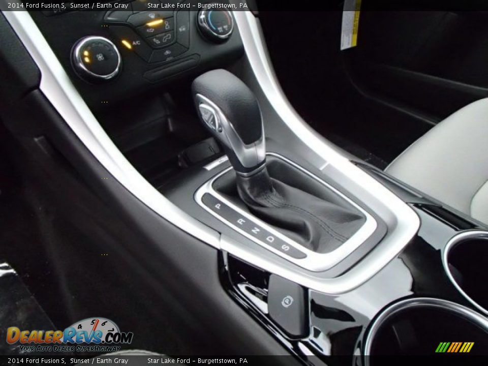 2014 Ford Fusion S Sunset / Earth Gray Photo #17