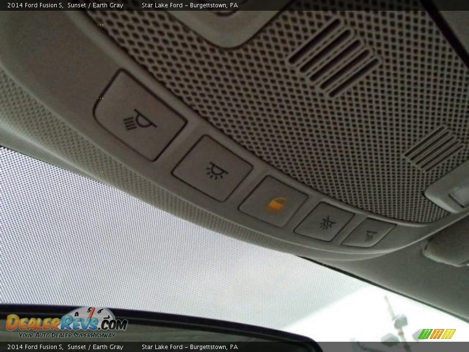 2014 Ford Fusion S Sunset / Earth Gray Photo #22