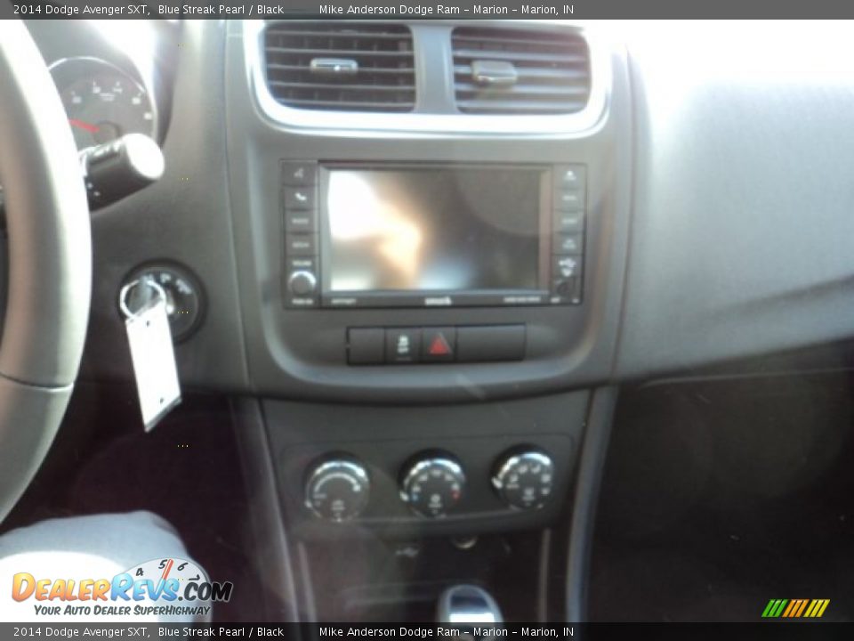 2014 Dodge Avenger SXT Blue Streak Pearl / Black Photo #6