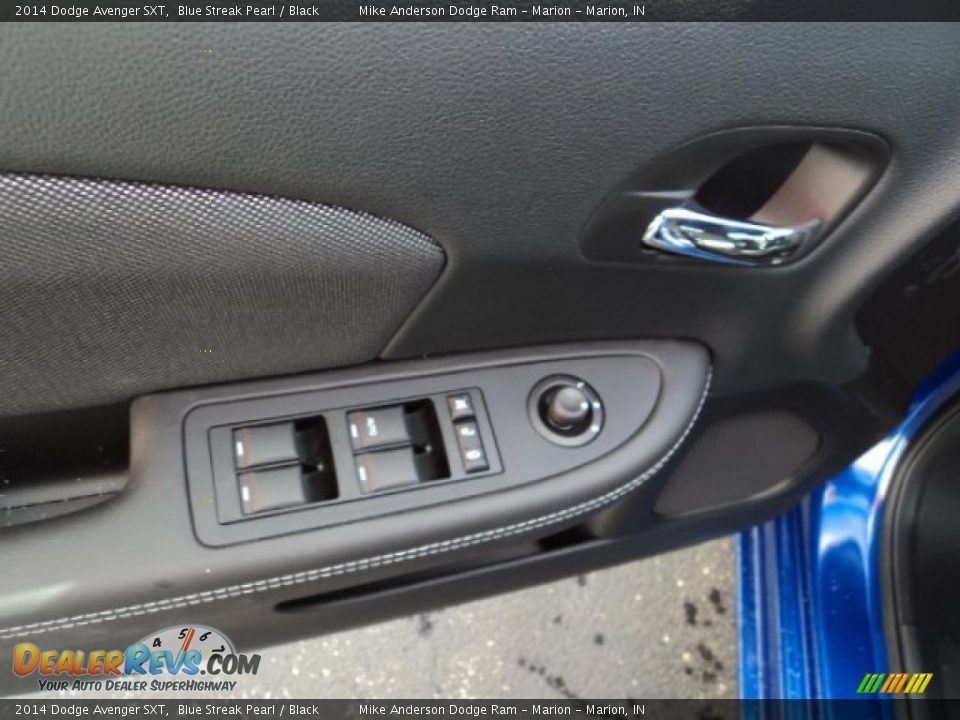2014 Dodge Avenger SXT Blue Streak Pearl / Black Photo #11