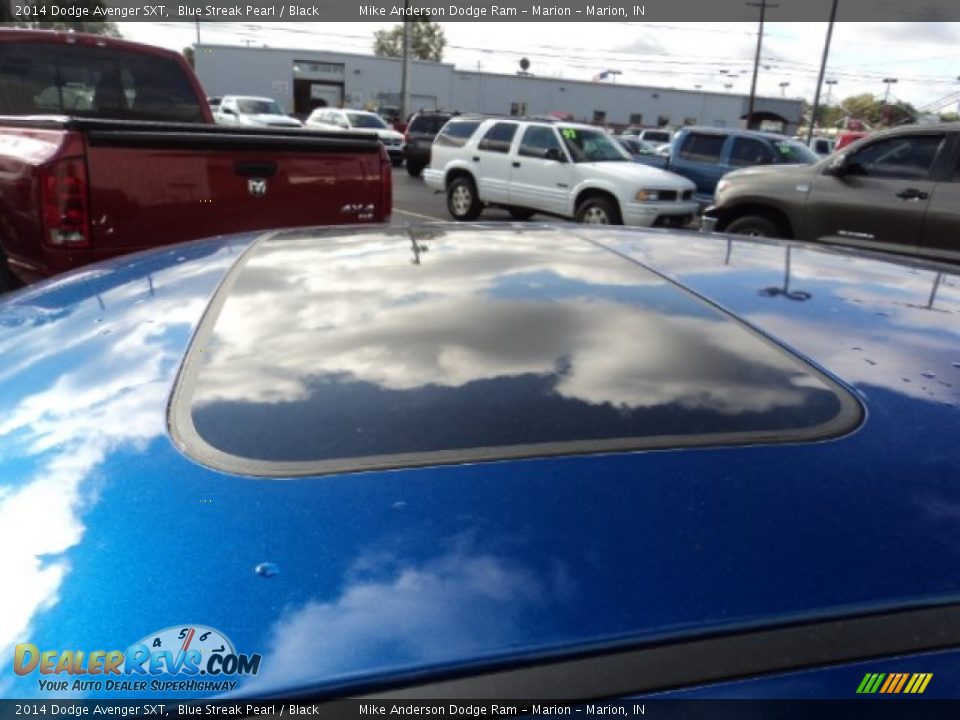 2014 Dodge Avenger SXT Blue Streak Pearl / Black Photo #15