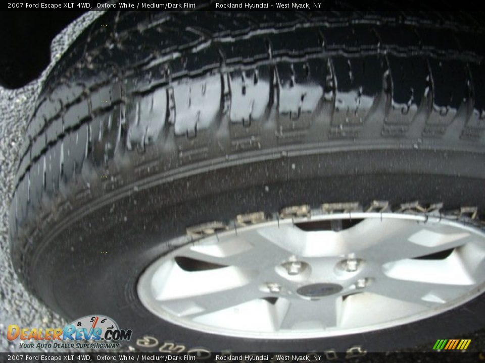 2007 Ford Escape XLT 4WD Oxford White / Medium/Dark Flint Photo #29