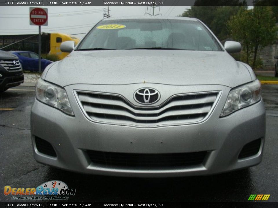 2011 Toyota Camry LE Classic Silver Metallic / Ash Photo #3