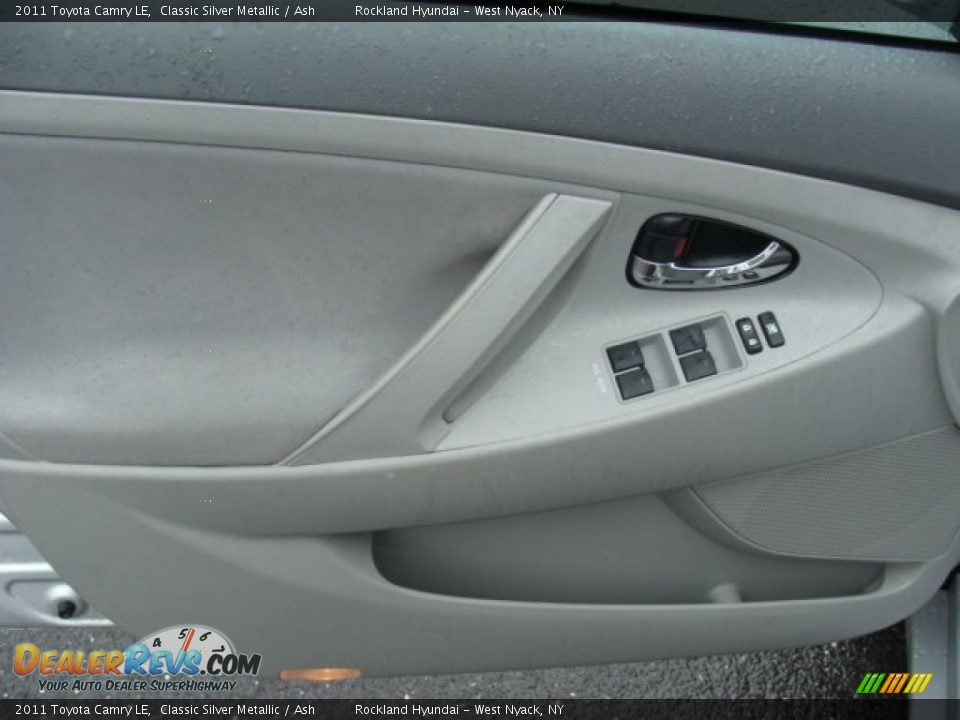 2011 Toyota Camry LE Classic Silver Metallic / Ash Photo #7