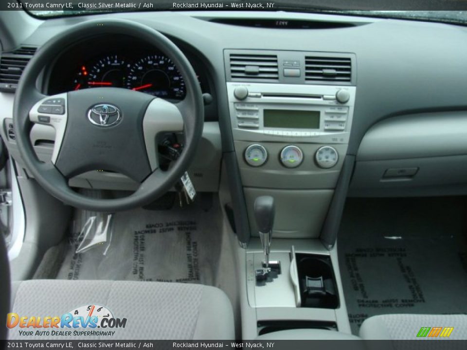 2011 Toyota Camry LE Classic Silver Metallic / Ash Photo #11
