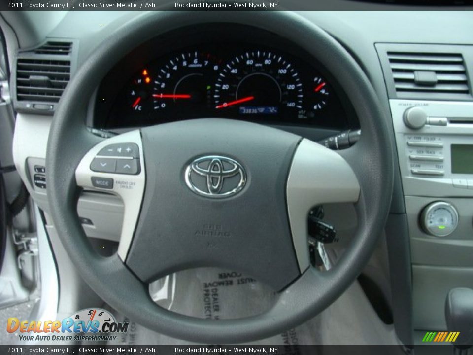 2011 Toyota Camry LE Classic Silver Metallic / Ash Photo #13