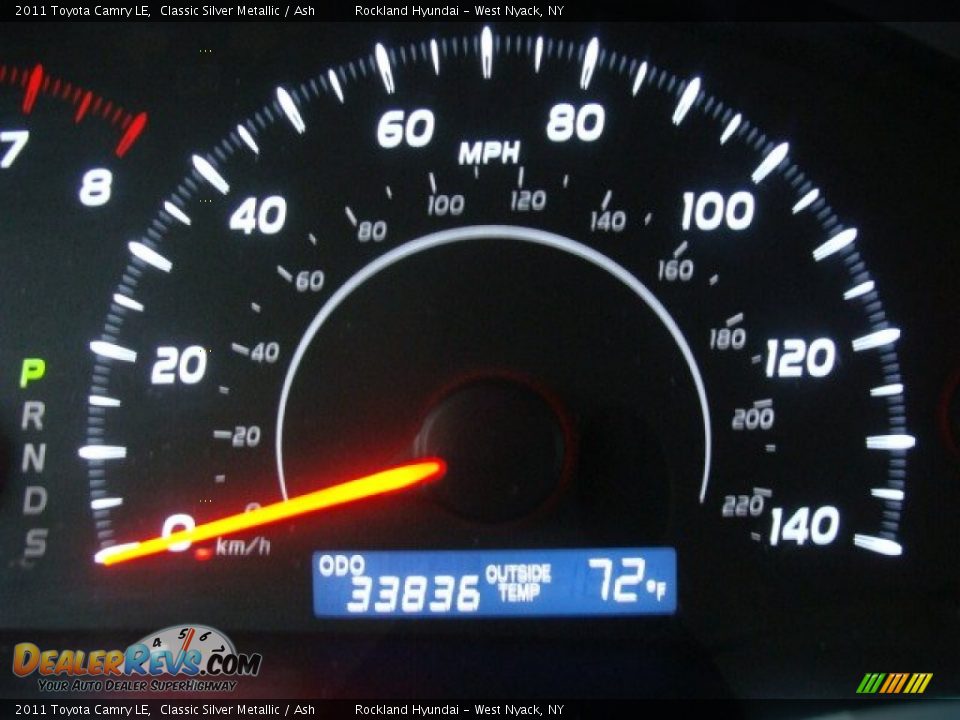 2011 Toyota Camry LE Classic Silver Metallic / Ash Photo #15