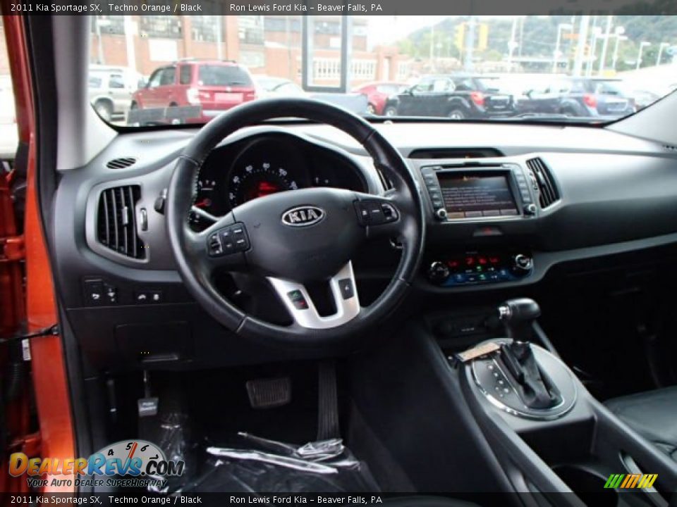 Dashboard of 2011 Kia Sportage SX Photo #12