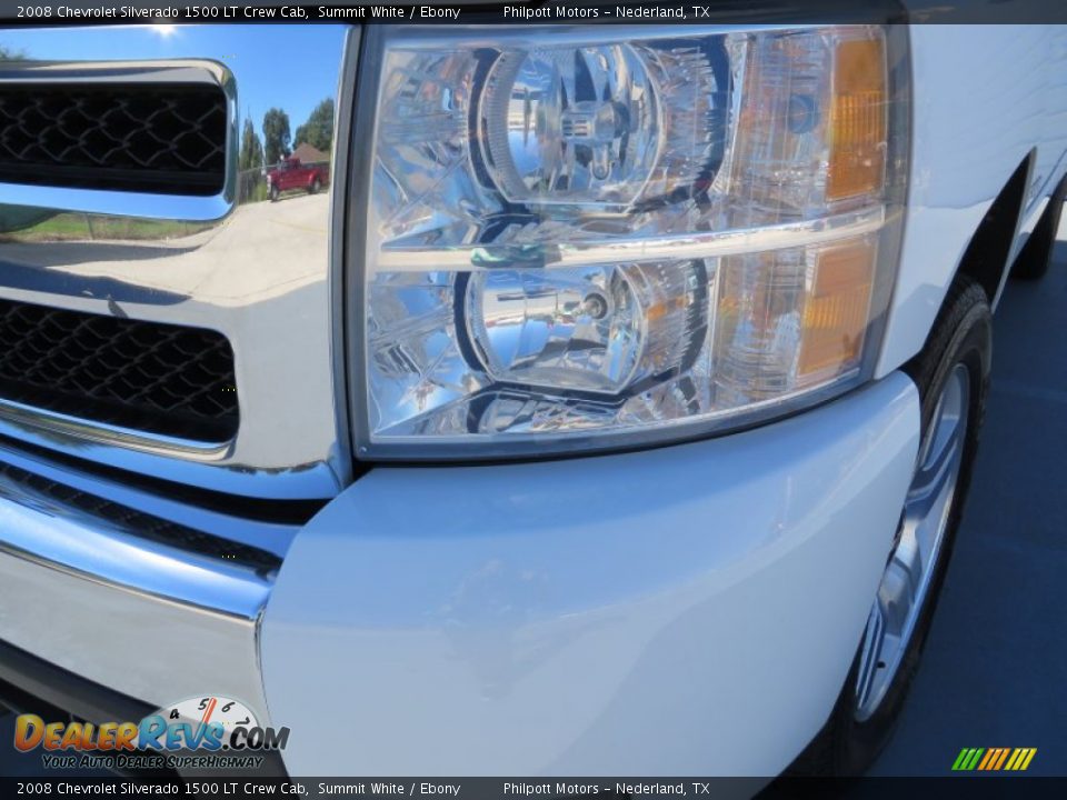 2008 Chevrolet Silverado 1500 LT Crew Cab Summit White / Ebony Photo #9