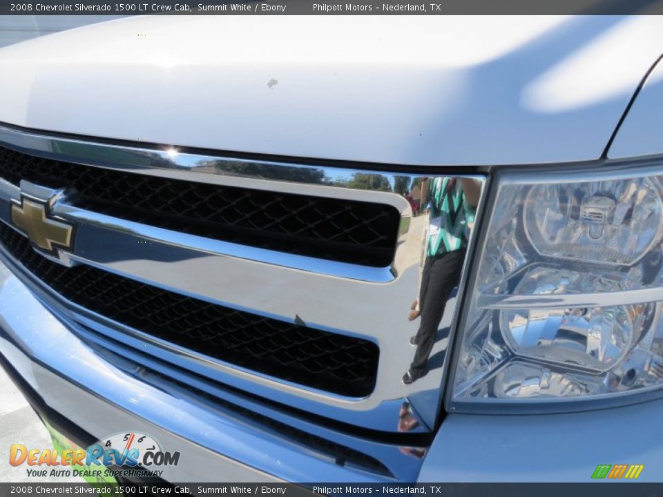 2008 Chevrolet Silverado 1500 LT Crew Cab Summit White / Ebony Photo #13