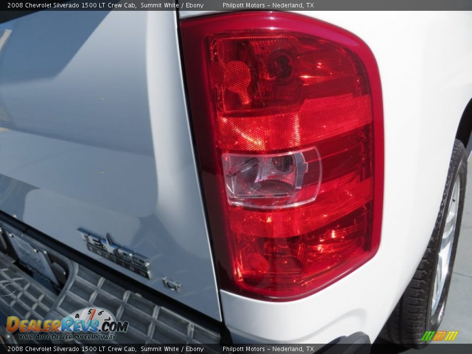 2008 Chevrolet Silverado 1500 LT Crew Cab Summit White / Ebony Photo #19