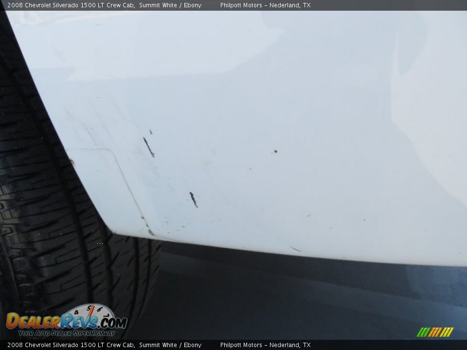 2008 Chevrolet Silverado 1500 LT Crew Cab Summit White / Ebony Photo #25