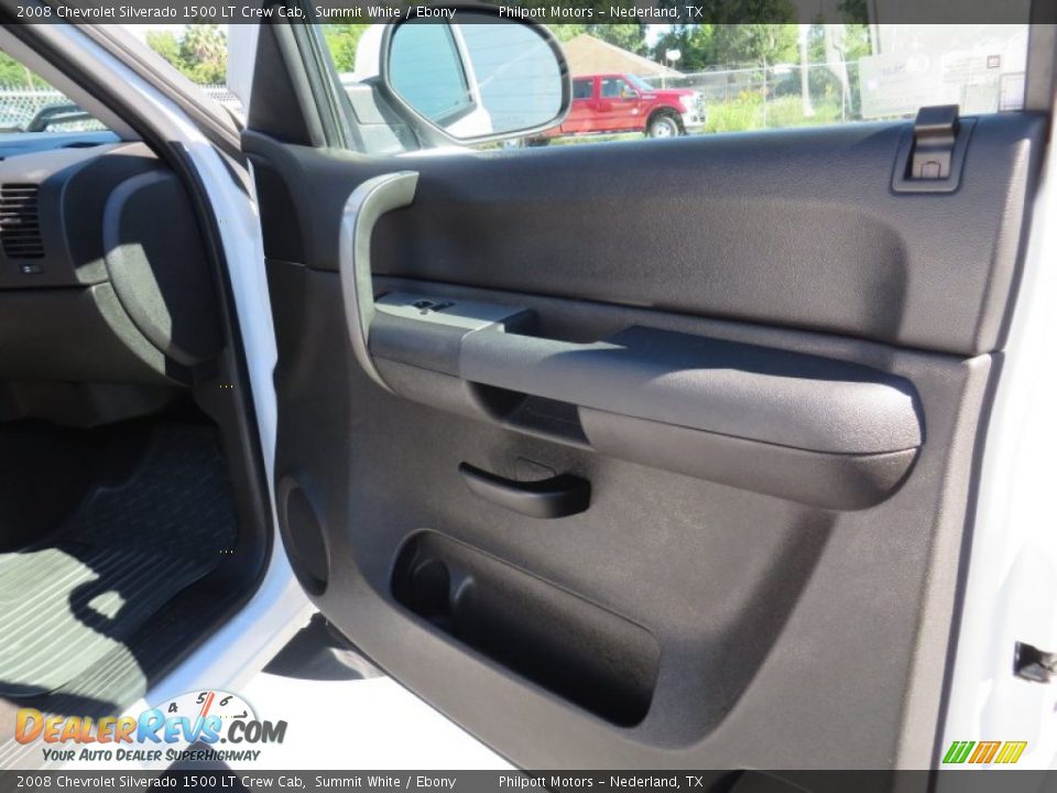 2008 Chevrolet Silverado 1500 LT Crew Cab Summit White / Ebony Photo #28