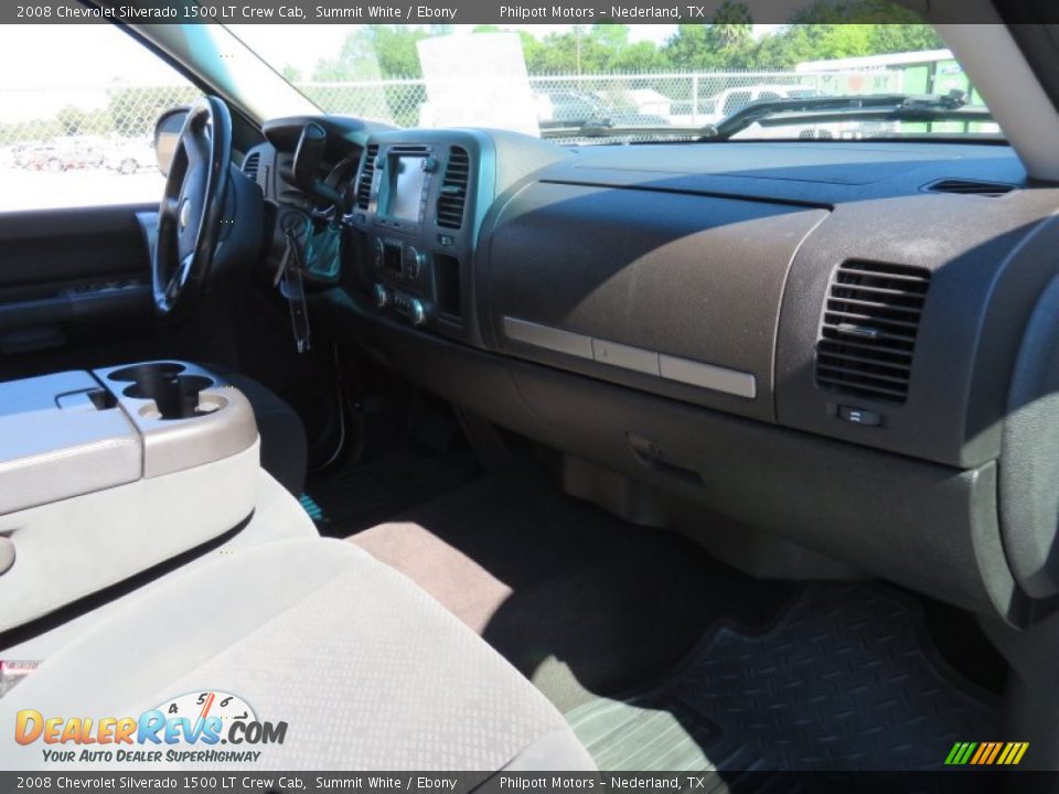 2008 Chevrolet Silverado 1500 LT Crew Cab Summit White / Ebony Photo #29