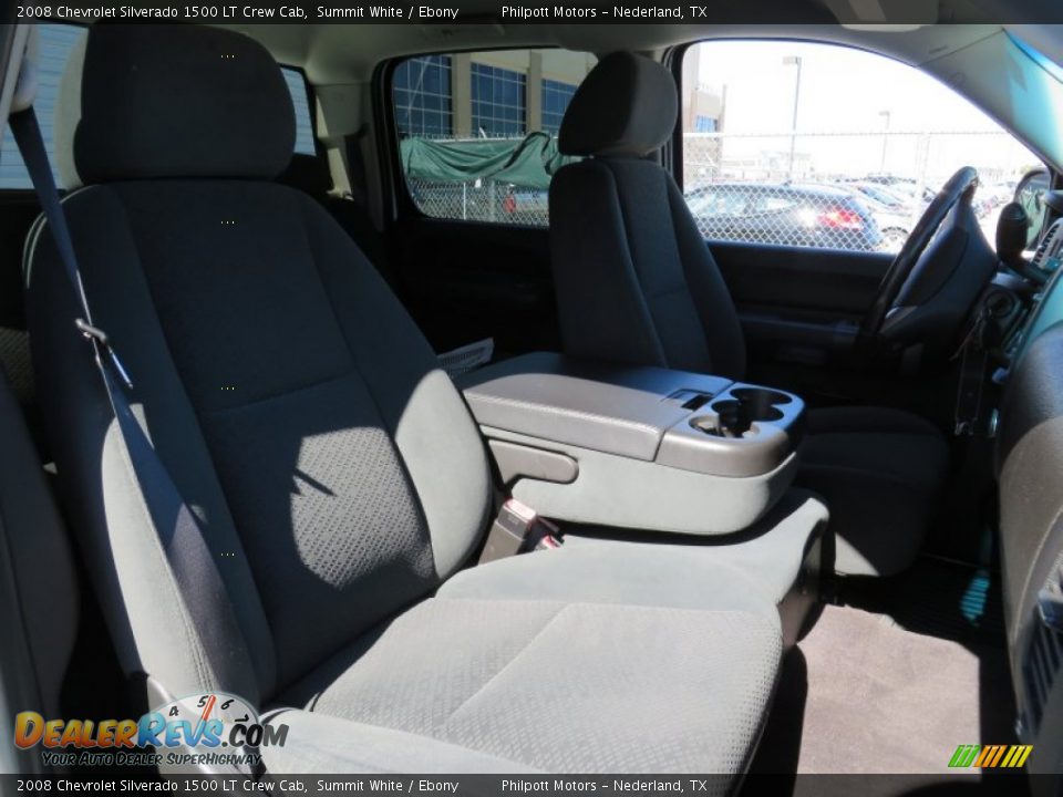 2008 Chevrolet Silverado 1500 LT Crew Cab Summit White / Ebony Photo #30