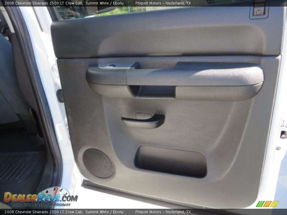 2008 Chevrolet Silverado 1500 LT Crew Cab Summit White / Ebony Photo #31