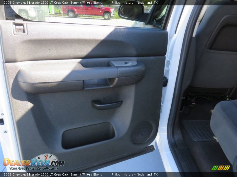 2008 Chevrolet Silverado 1500 LT Crew Cab Summit White / Ebony Photo #34