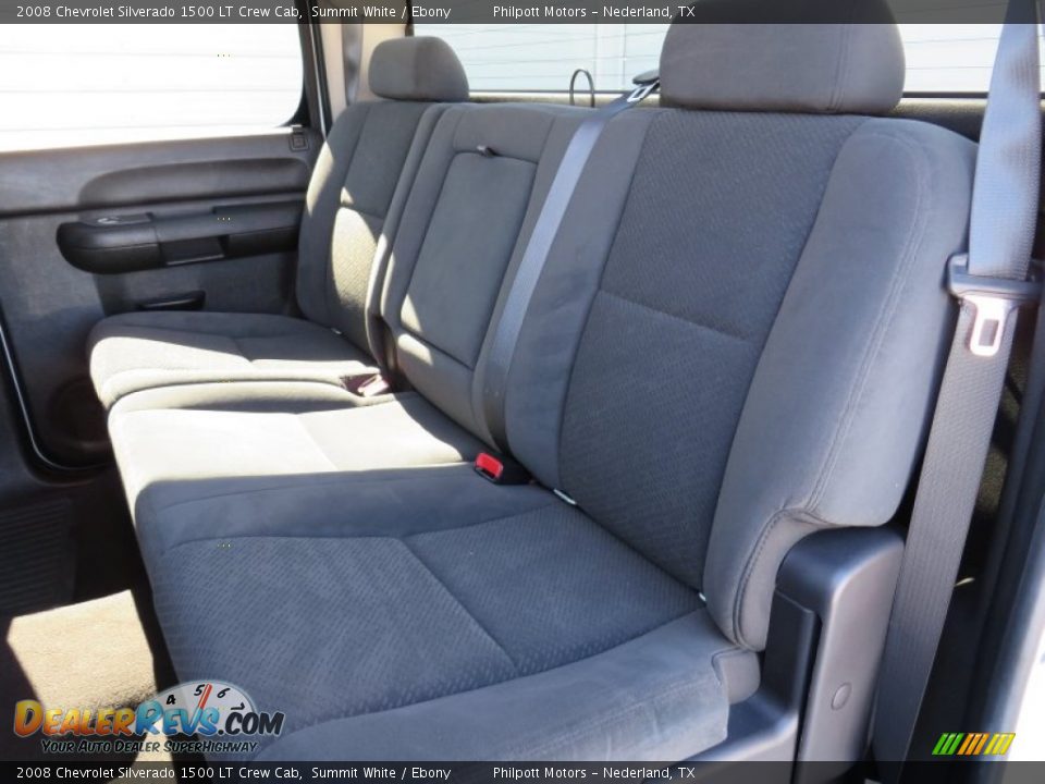 2008 Chevrolet Silverado 1500 LT Crew Cab Summit White / Ebony Photo #36