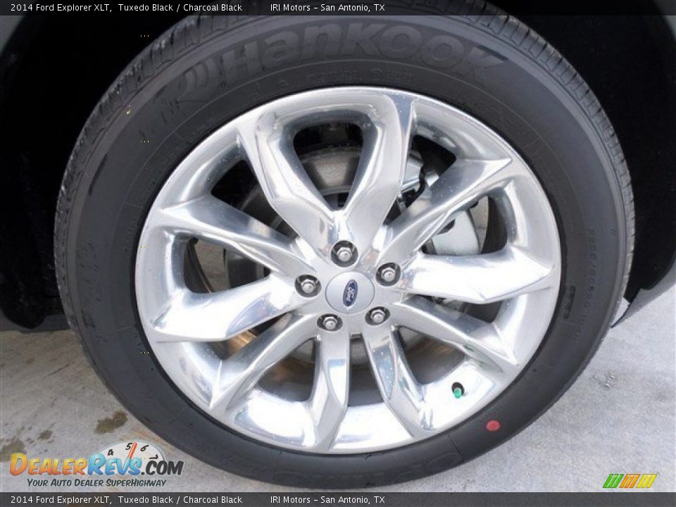 2014 Ford Explorer XLT Tuxedo Black / Charcoal Black Photo #8