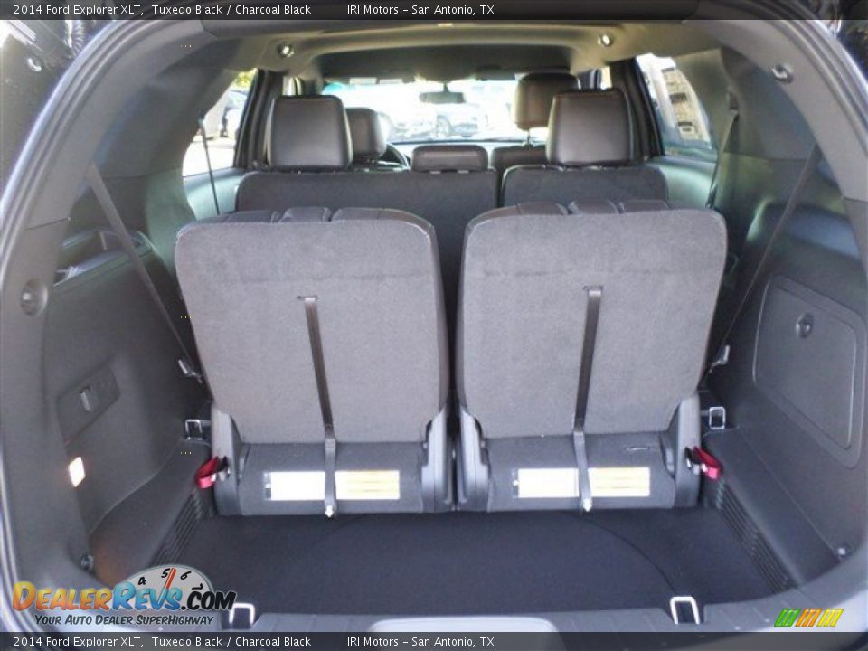 2014 Ford Explorer XLT Tuxedo Black / Charcoal Black Photo #14