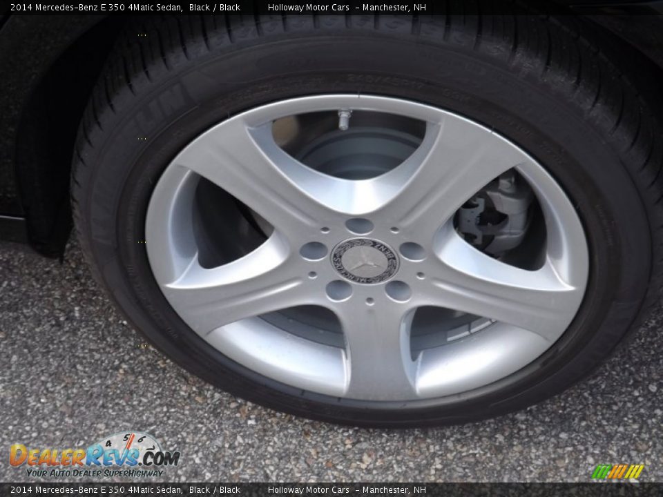 2014 Mercedes-Benz E 350 4Matic Sedan Black / Black Photo #5