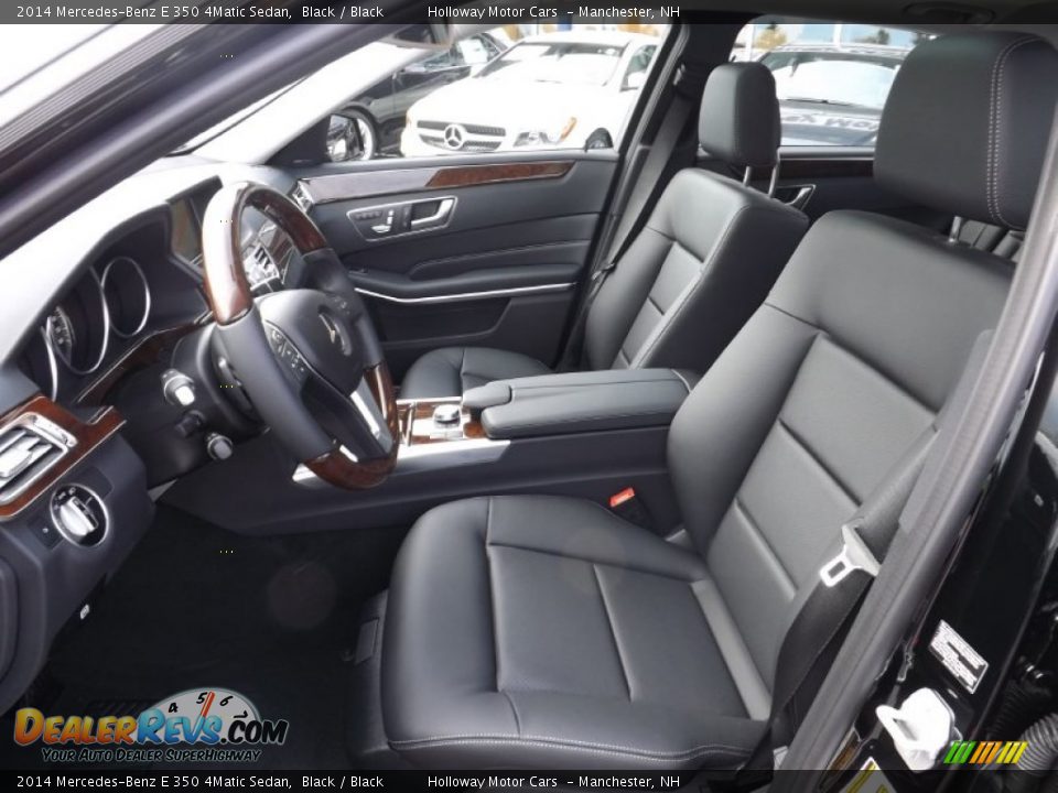 2014 Mercedes-Benz E 350 4Matic Sedan Black / Black Photo #11