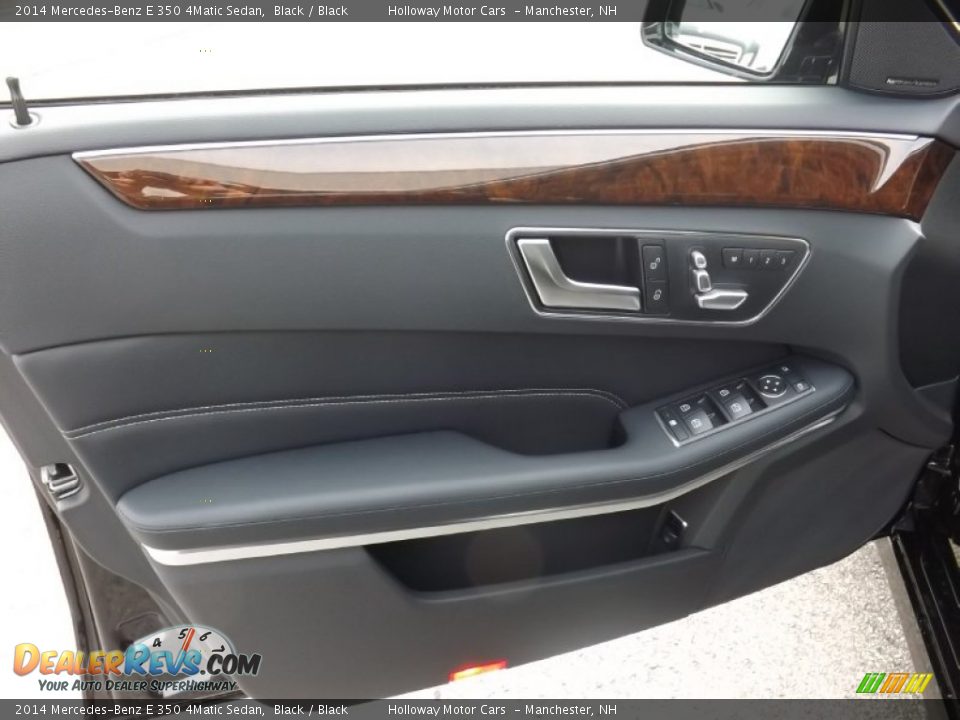 2014 Mercedes-Benz E 350 4Matic Sedan Black / Black Photo #12