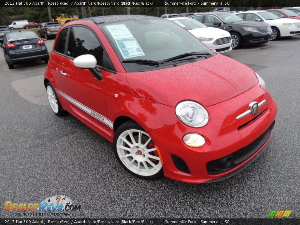 Front 3/4 View of 2013 Fiat 500 Abarth Photo #1