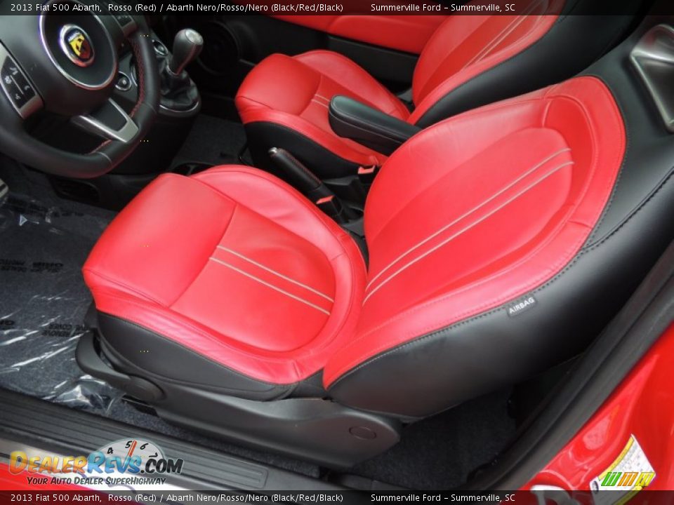 Front Seat of 2013 Fiat 500 Abarth Photo #4