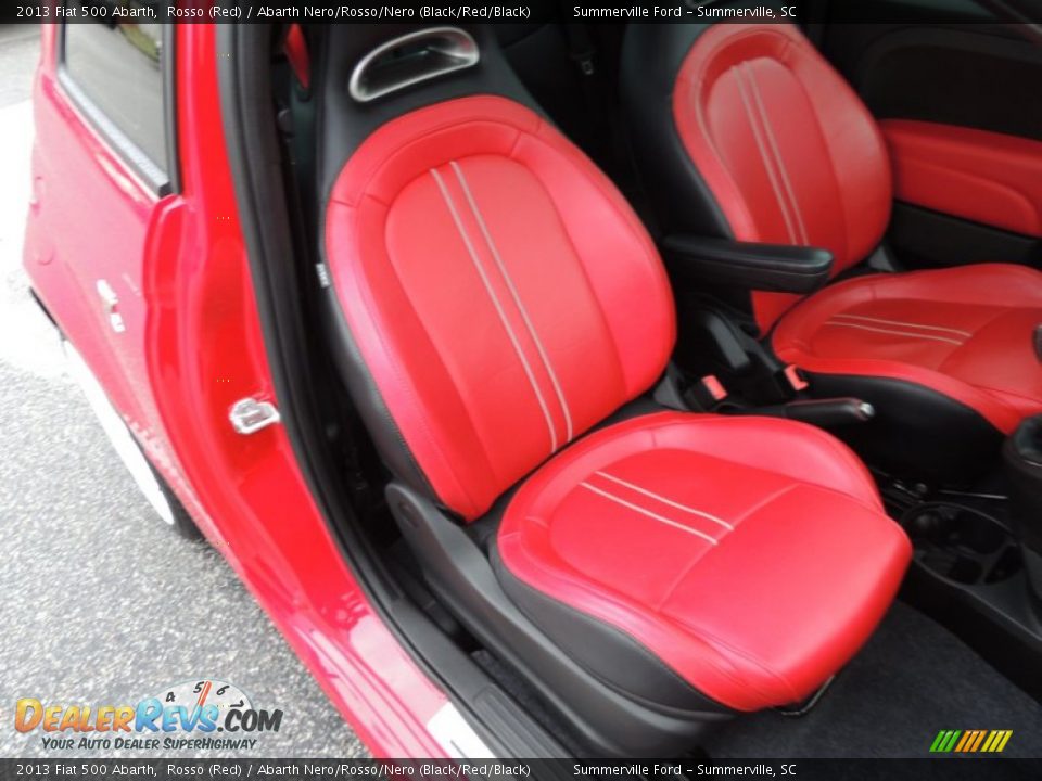 Front Seat of 2013 Fiat 500 Abarth Photo #7