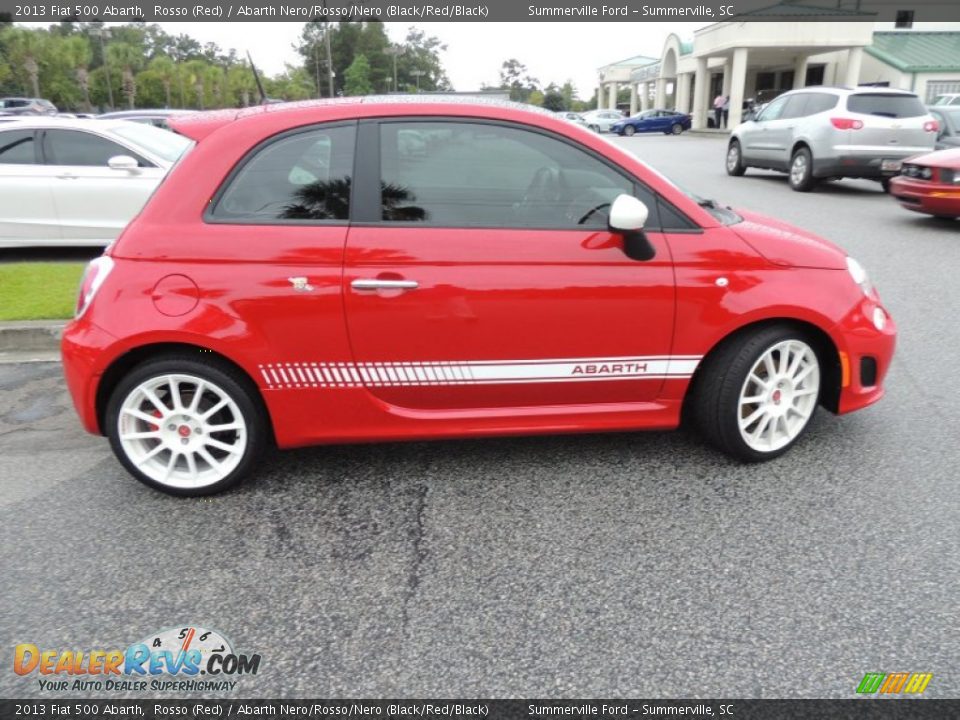 Rosso (Red) 2013 Fiat 500 Abarth Photo #9