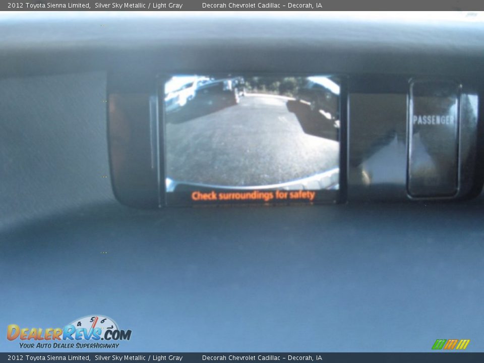 2012 Toyota Sienna Limited Silver Sky Metallic / Light Gray Photo #16