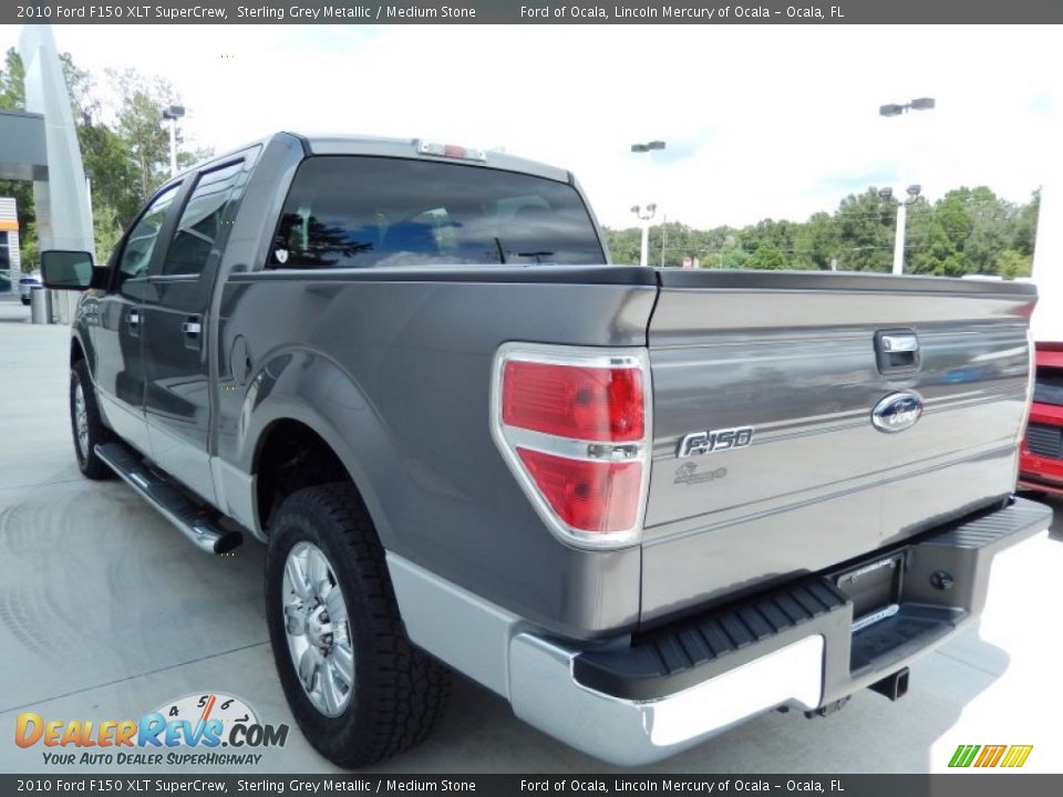 2010 Ford F150 XLT SuperCrew Sterling Grey Metallic / Medium Stone Photo #2
