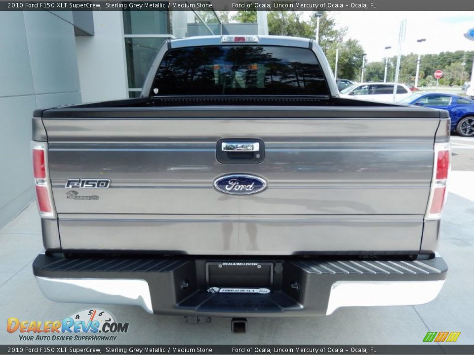 2010 Ford F150 XLT SuperCrew Sterling Grey Metallic / Medium Stone Photo #3