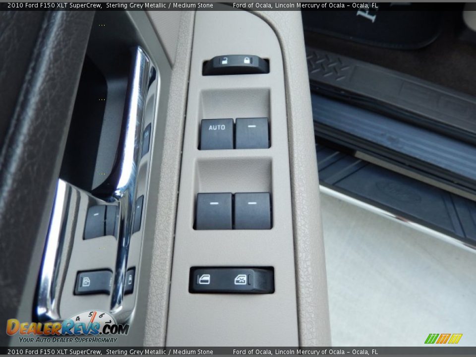 2010 Ford F150 XLT SuperCrew Sterling Grey Metallic / Medium Stone Photo #13