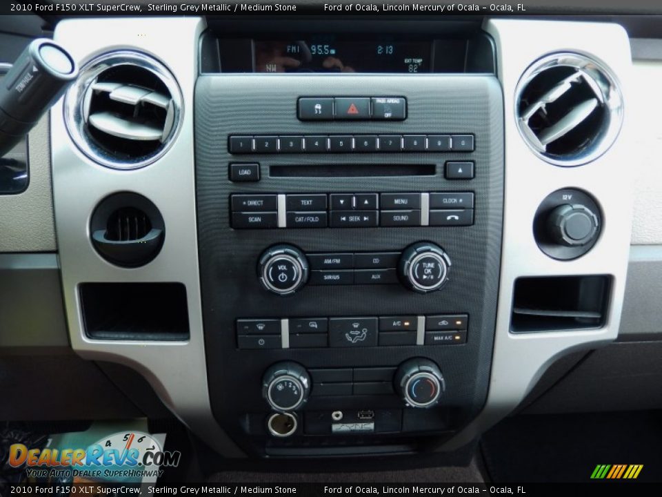 2010 Ford F150 XLT SuperCrew Sterling Grey Metallic / Medium Stone Photo #21