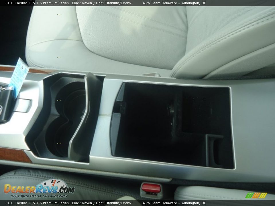 2010 Cadillac CTS 3.6 Premium Sedan Black Raven / Light Titanium/Ebony Photo #33