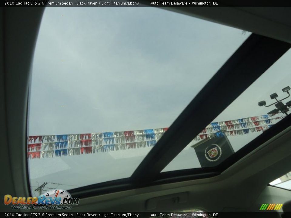 2010 Cadillac CTS 3.6 Premium Sedan Black Raven / Light Titanium/Ebony Photo #34